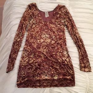 Free People Velvet Dress